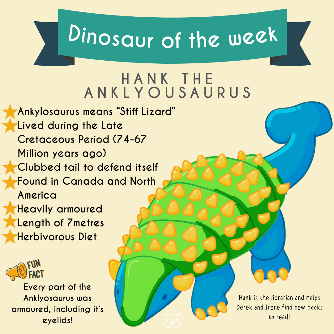 Dinosaur of the week, Anklyosaurus